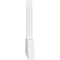 Ekena Millwork Portland Architectural Grade PVC Gable Bracket, 36"W x 19 1/2"H x 2"D x 6"F, 13/12 Pitch GBP036X20X0206POR00 - alternate 4